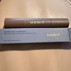 NIB Merit The Minimalist Perfecting Complexion Stick in Tiger Eye